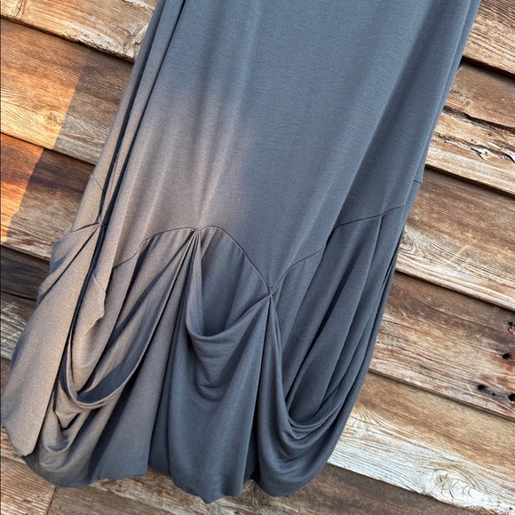 Maria CHER Elegant Gray Women's Skirt - Picture 2 of 3